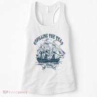Spilling The Tea Since 1773 America Freedom Women's Tank Top thumb 0