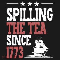 Spilling The Tea Since 1773 Funny History Teacher Women's Hoodie thumb 2