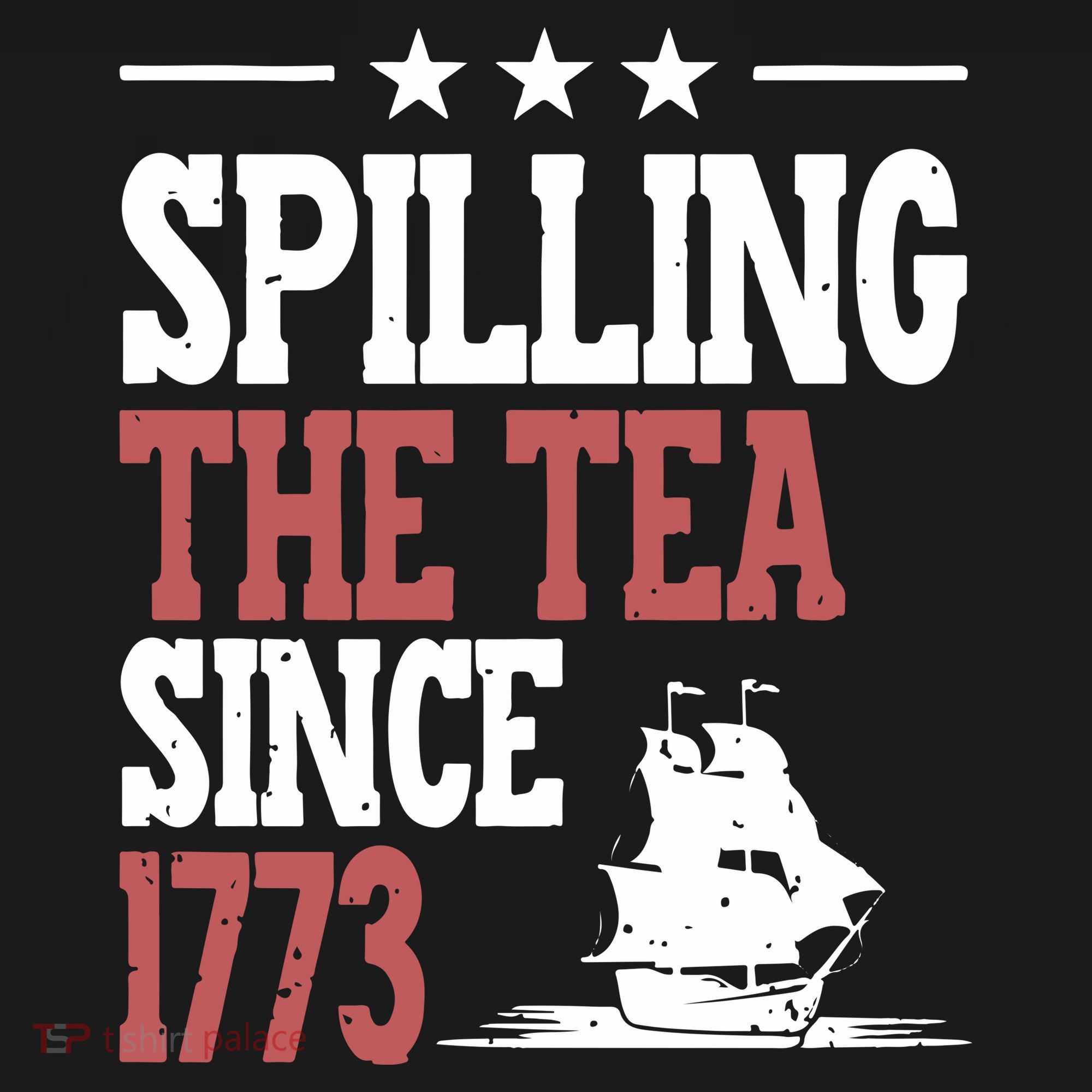 Spilling The Tea Since 1773 Funny History Teacher Mousepad