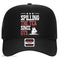 Spilling The Tea Since 1773 Funny History Teacher Hat thumb 0