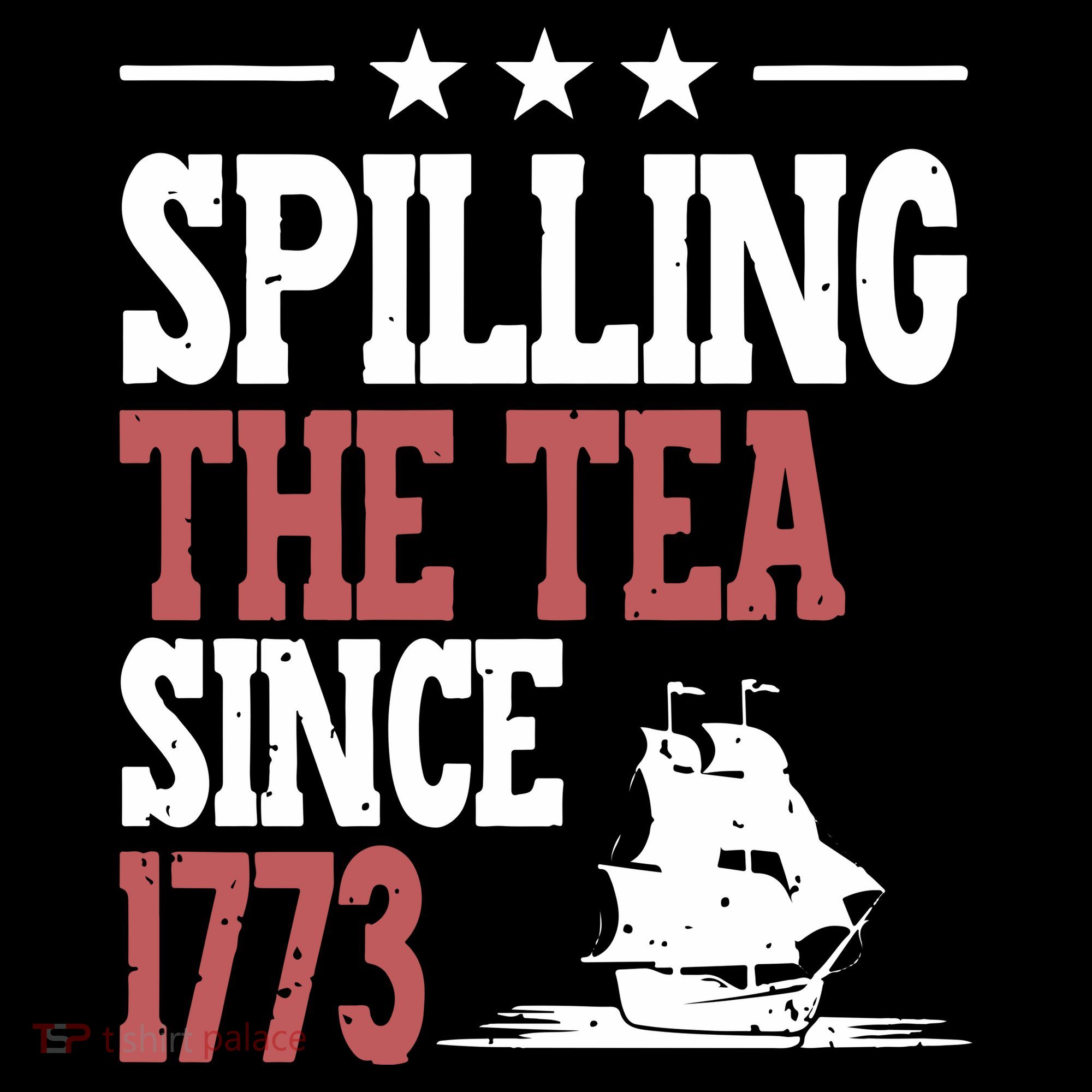 Spilling The Tea Since 1773 Funny History Teacher Tank Top