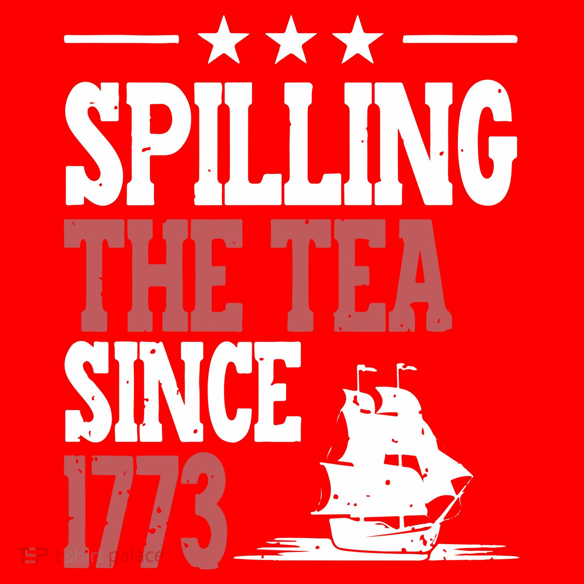 Spilling The Tea Since 1773 Funny History Teacher Santa Hat