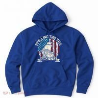 Spilling The Tea Since 1773 Patriotic Tea Party July 4th Hoodie thumb 0