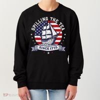 Spilling The Tea Since 1773 History Teacher Women's Sweatshirt thumb 0