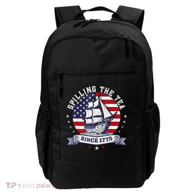 Spilling The Tea Since 1773 History Teacher Backpack