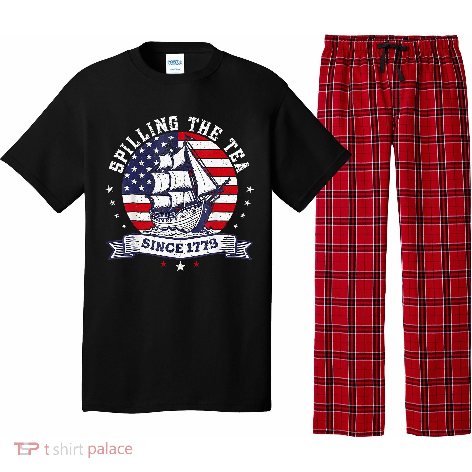 Spilling The Tea Since 1773 History Teacher Pajama Set