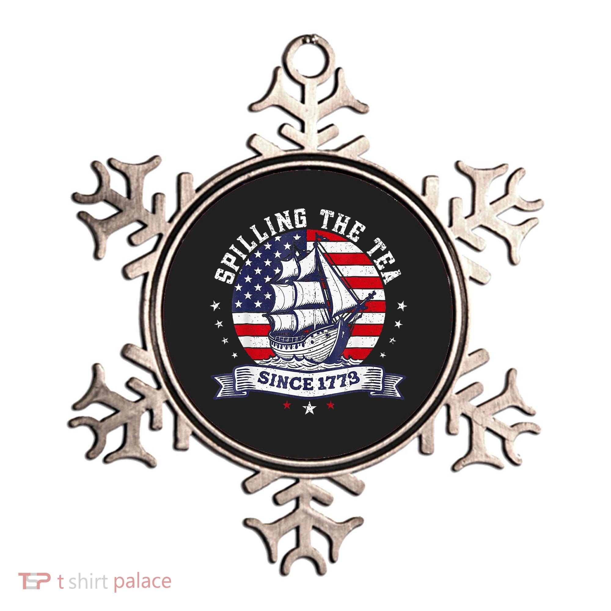 Spilling The Tea Since 1773 History Teacher Ornament