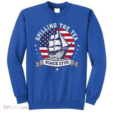 Spilling The Tea Since 1773 History Teacher Sweatshirt