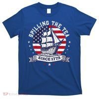 Spilling The Tea Since 1773 History Teacher T-Shirt thumb 0
