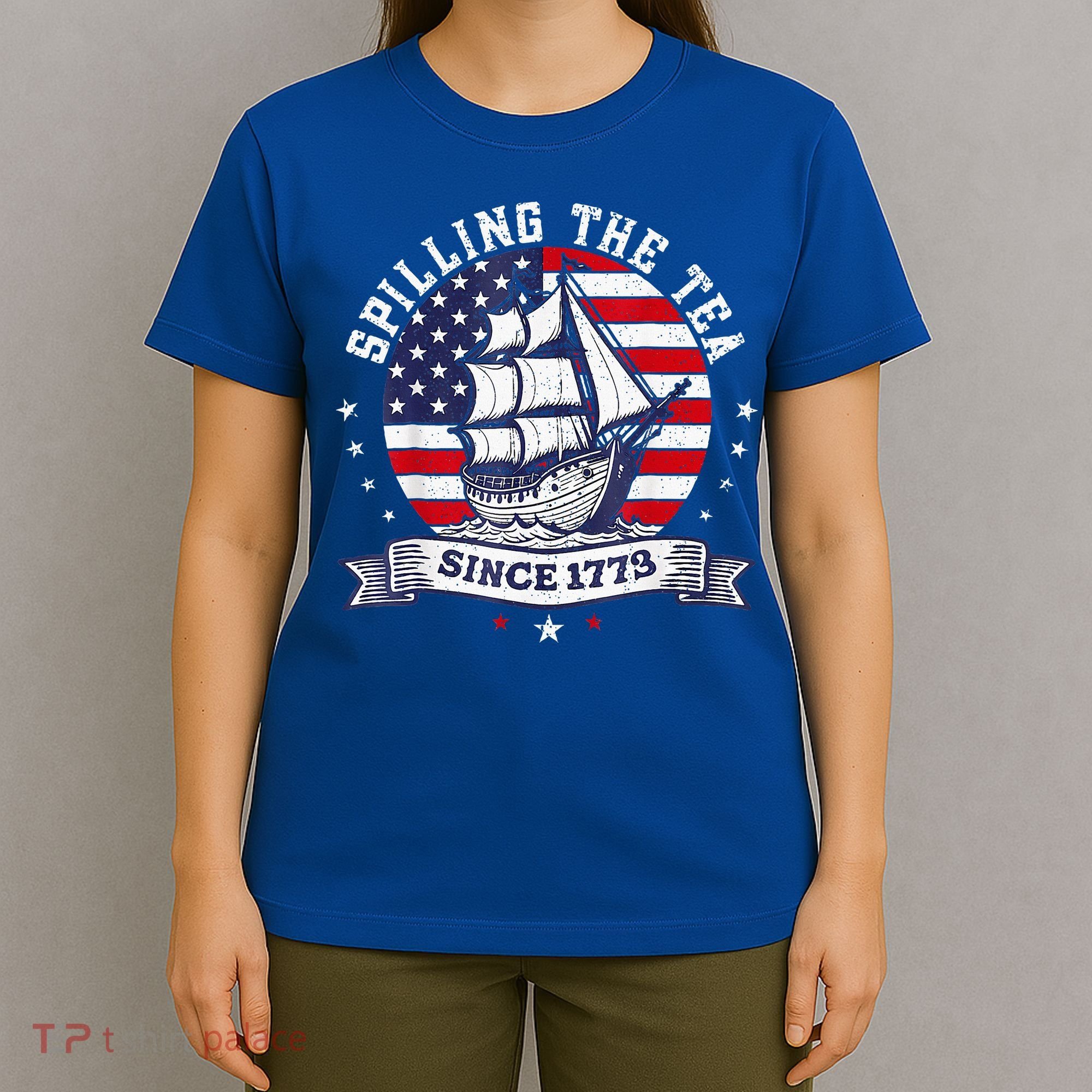 Spilling The Tea Since 1773 History Teacher T-Shirt