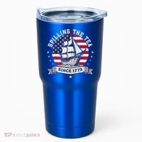 Spilling The Tea Since 1773 History Teacher Tumbler thumb 0