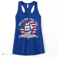 Spilling The Tea Since 1773 History Teacher Women's Tank Top thumb 0