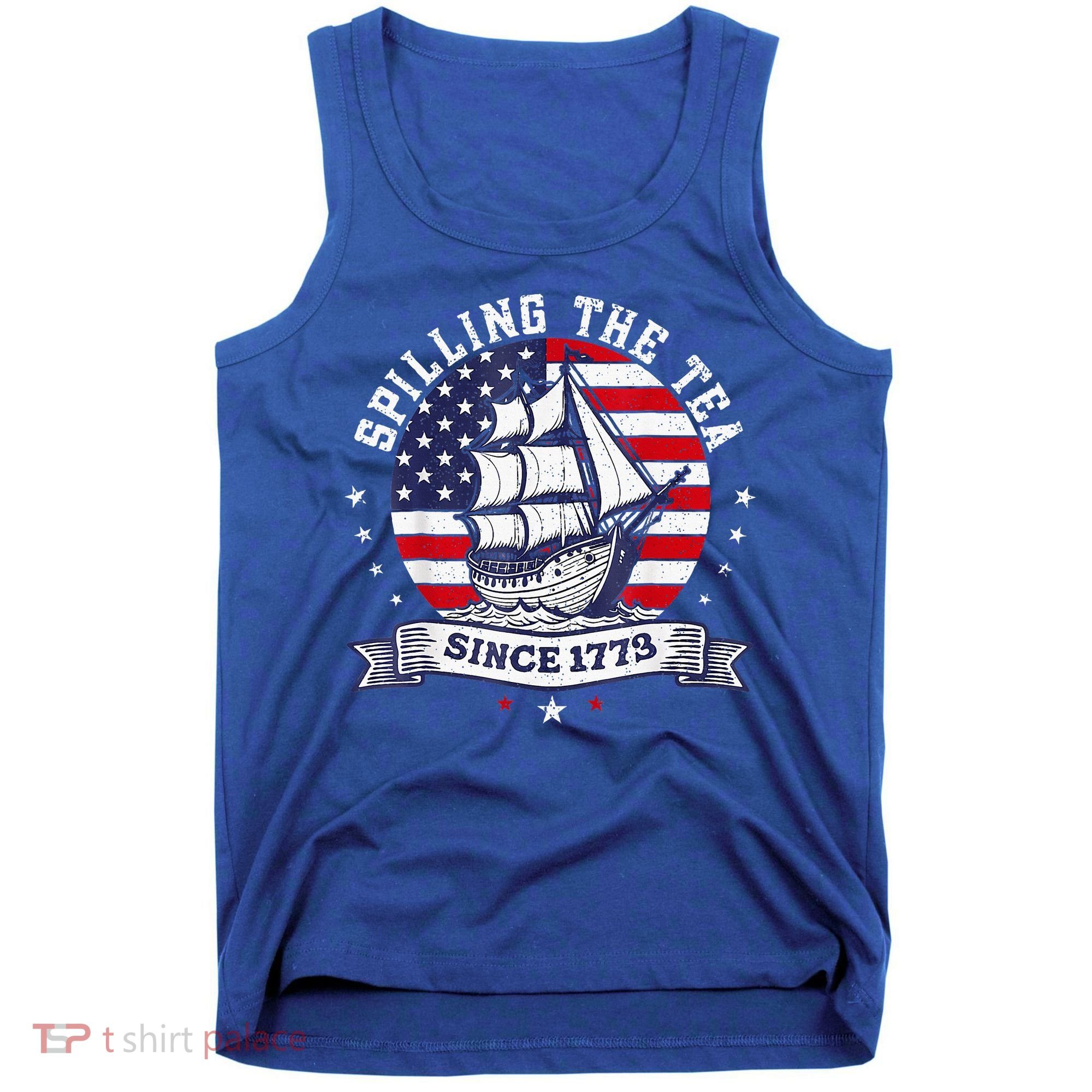 Spilling The Tea Since 1773 History Teacher Tank Top