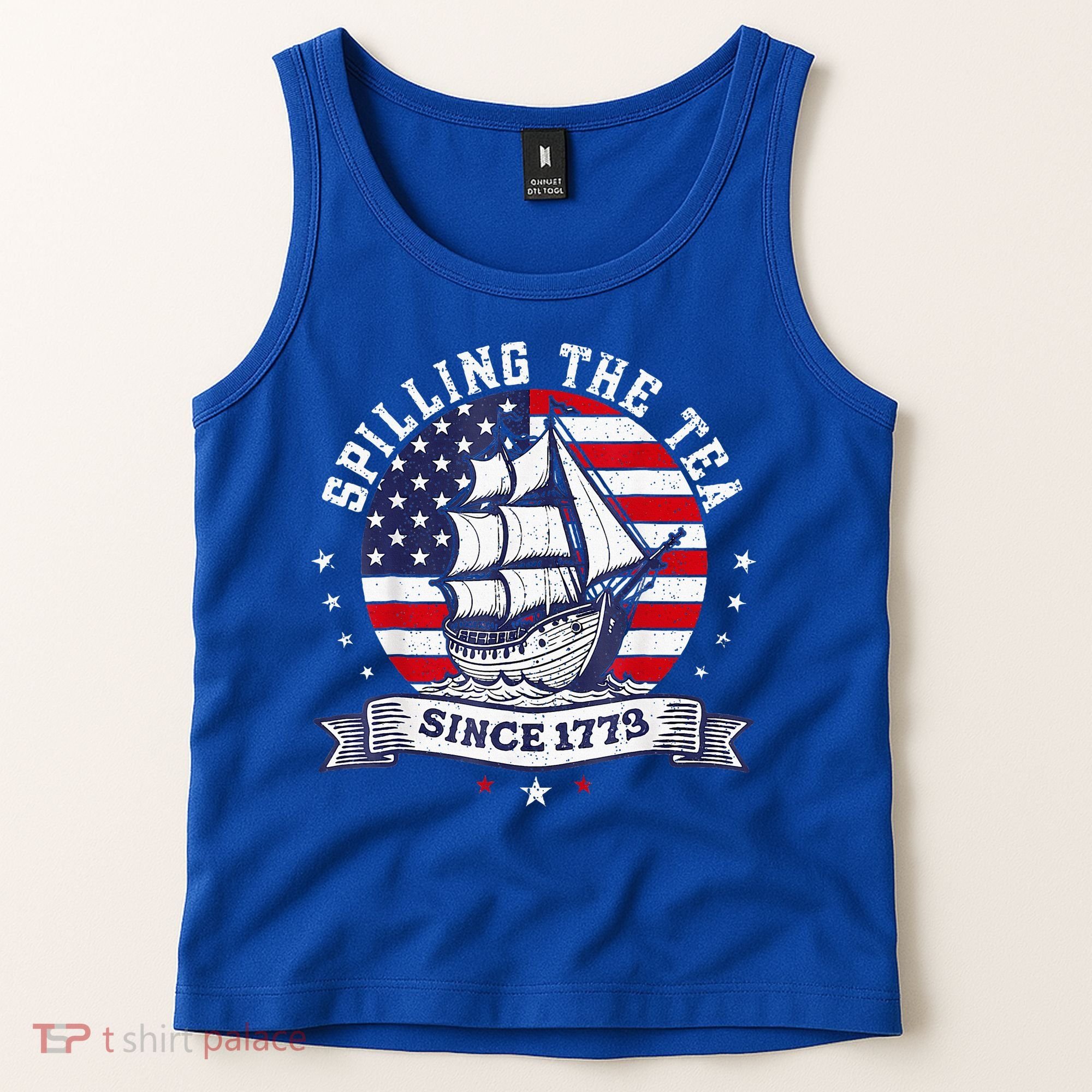 Spilling The Tea Since 1773 History Teacher Tank Top