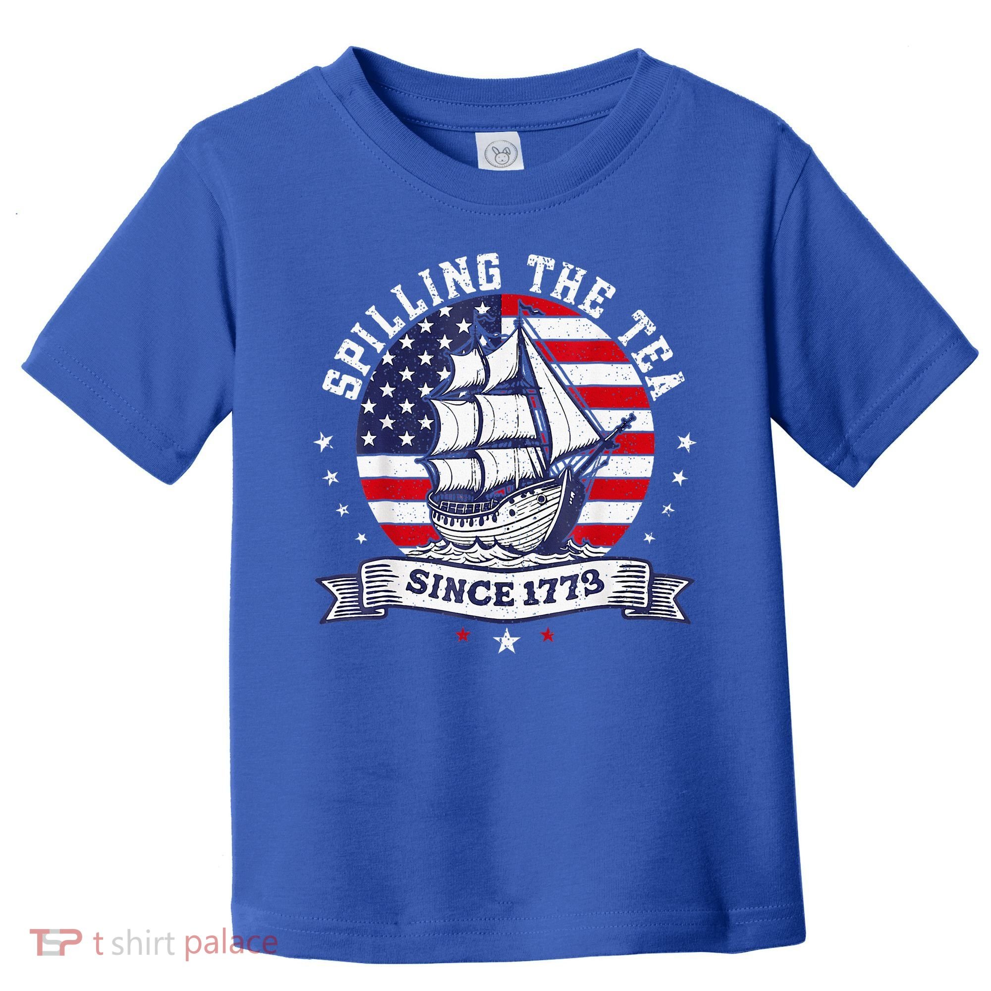 Spilling The Tea Since 1773 History Teacher Toddler T-Shirt