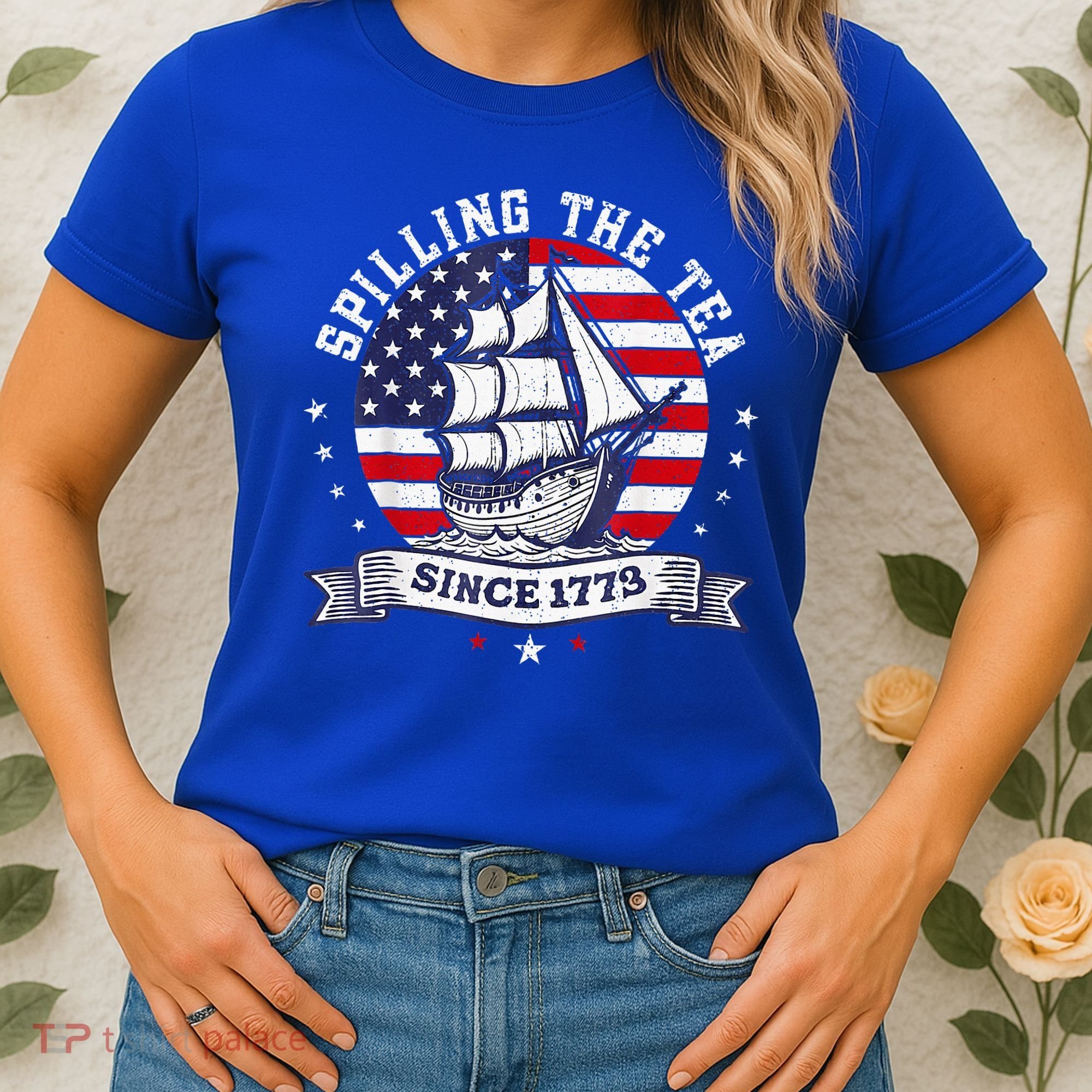 Spilling The Tea Since 1773 History Teacher Women's T-Shirt
