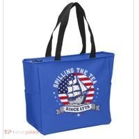 Spilling The Tea Since 1773 History Teacher Tote Bag thumb 2