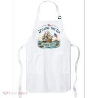 Spilling The Tea Since 1773 4th Of July Apron thumb 0