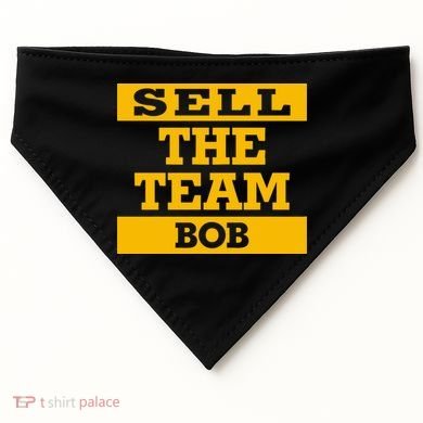 Sell The Team Bob USA-Made Doggie Bandana