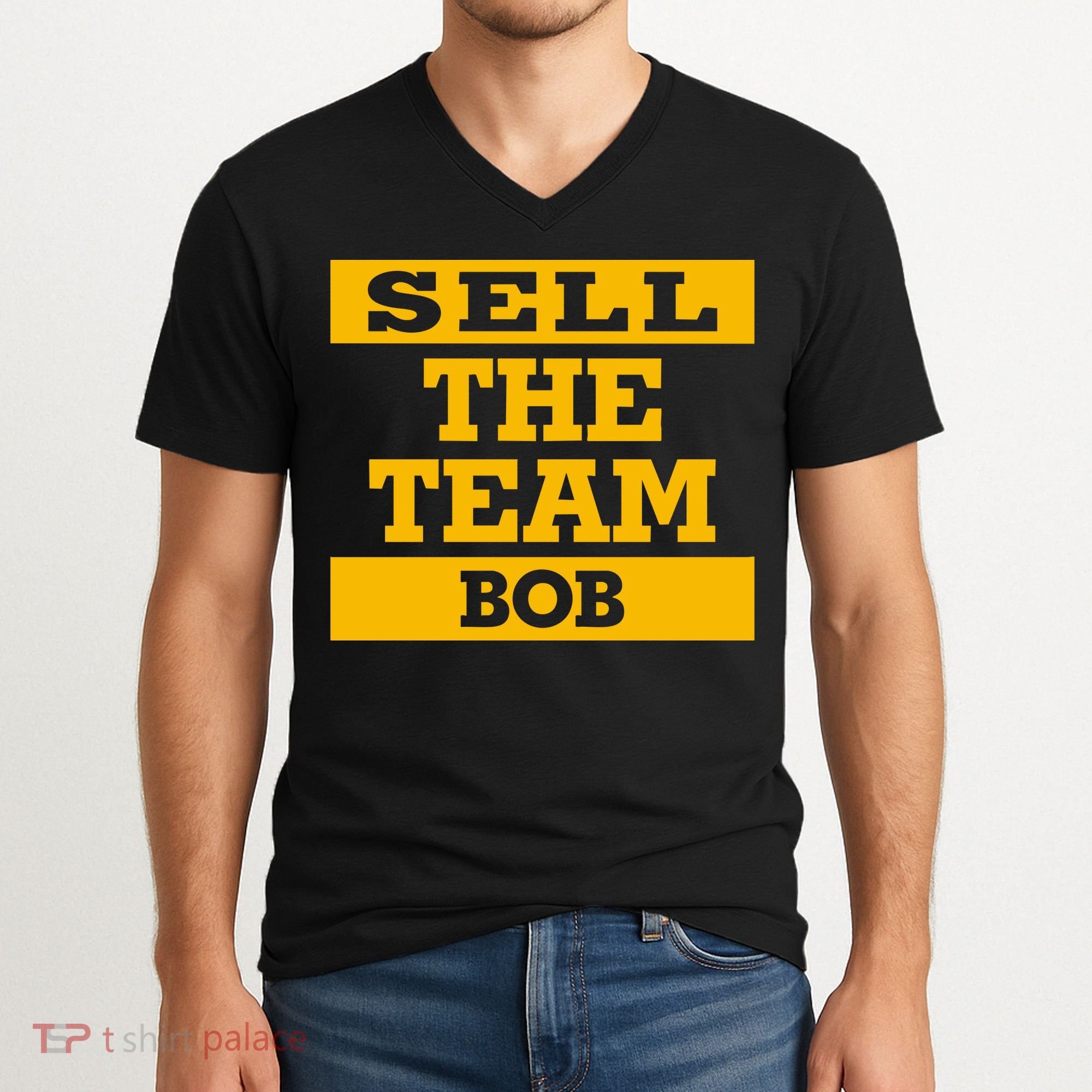 Sell The Team Bob V-Neck T-Shirt