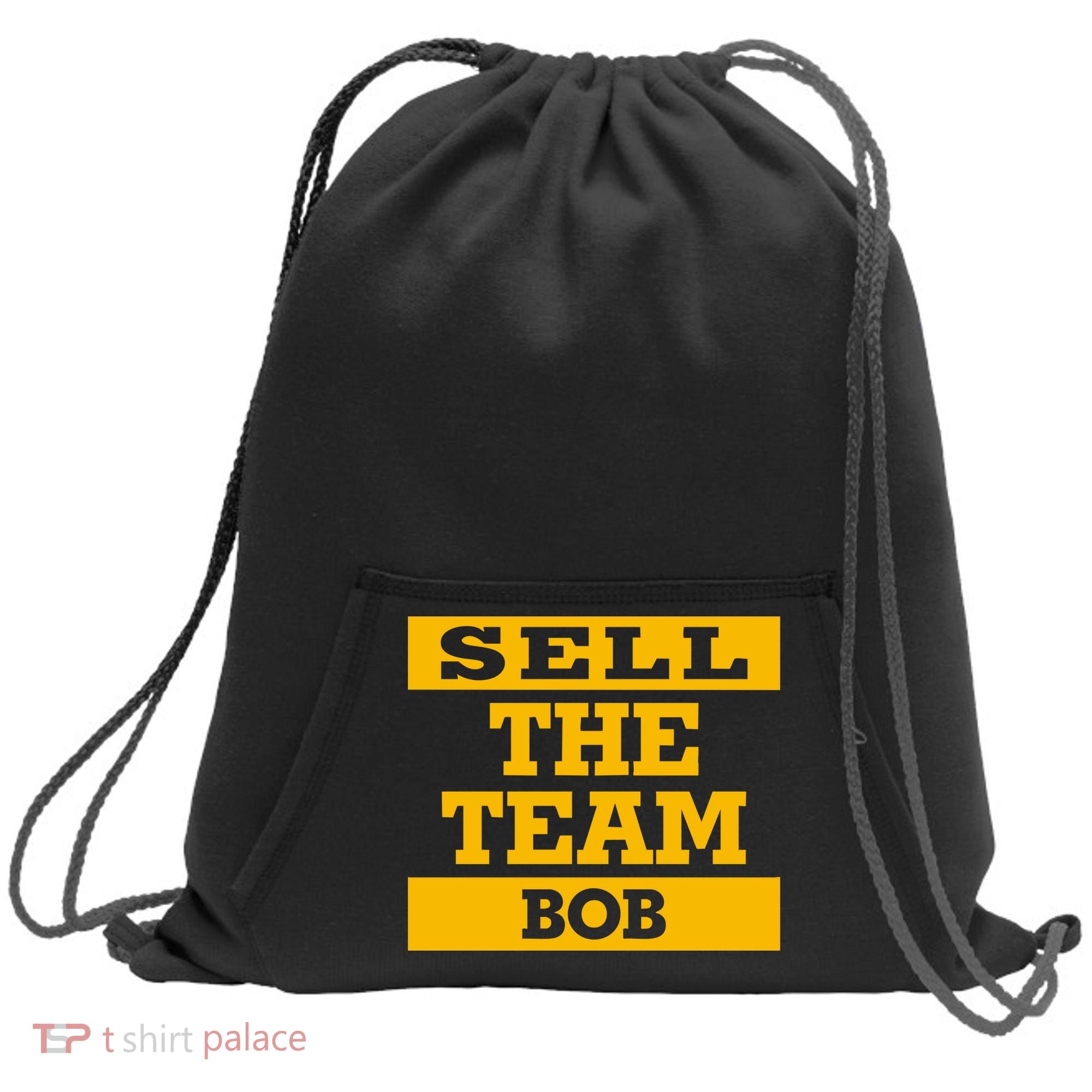 Sell The Team Bob Sweatshirt Cinch Pack Bag