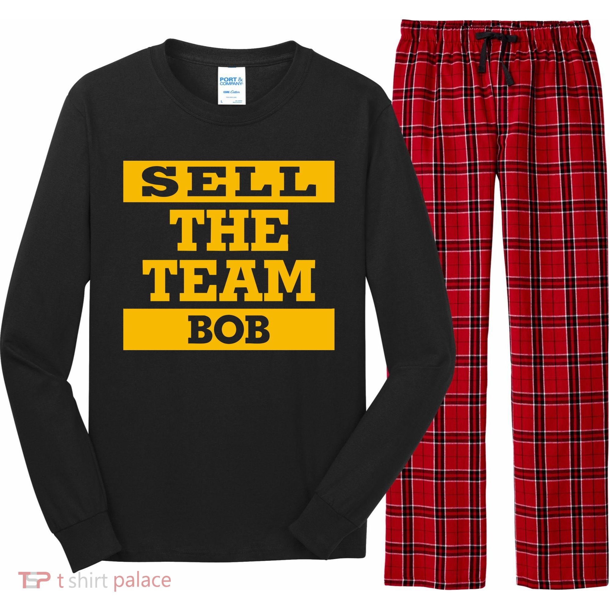 Sell The Team Bob Long Sleeve Pajama Set
