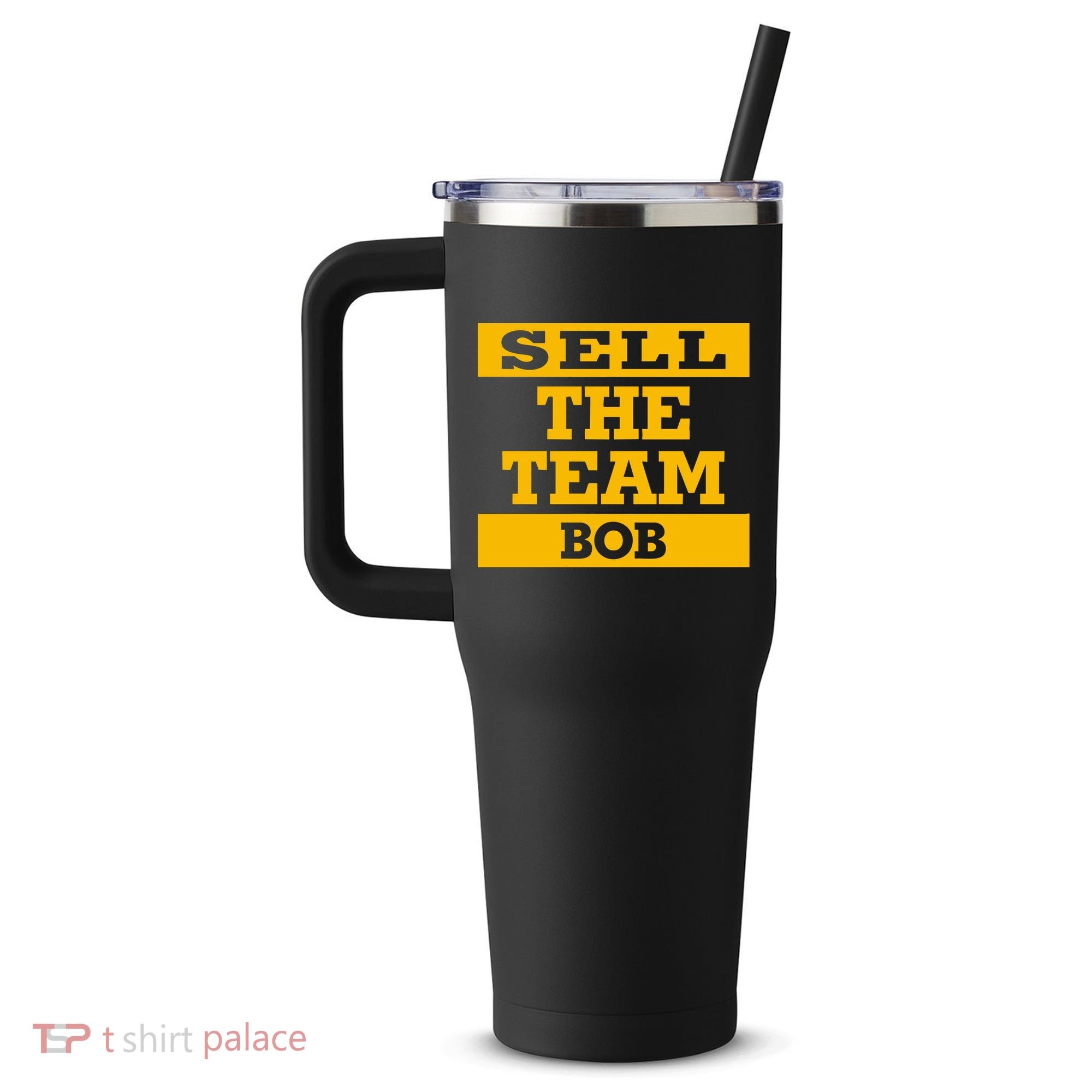 Sell The Team Bob 40oz Vacuum Insulated Stainless Steel Travel Tumbler