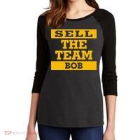 Sell The Team Bob Women's Tri-Blend 3/4-Sleeve Raglan Shirt thumb 2