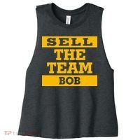 Sell The Team Bob Women's Racerback Cropped Tank thumb 0