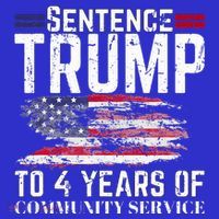 Sentence Trump To 4 Years Of Community Service Long Sleeve Shirt thumb 2