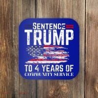 Sentence Trump To 4 Years Of Community Service Coaster thumb 0
