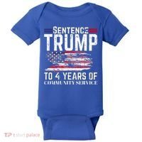 Sentence Trump To 4 Years Of Community Service Baby Bodysuit thumb 0