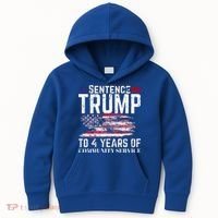 Sentence Trump To 4 Years Of Community Service Kids Hoodie thumb 0