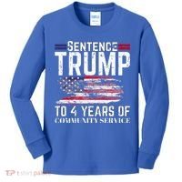 Sentence Trump To 4 Years Of Community Service Kids Long Sleeve Shirt thumb 0
