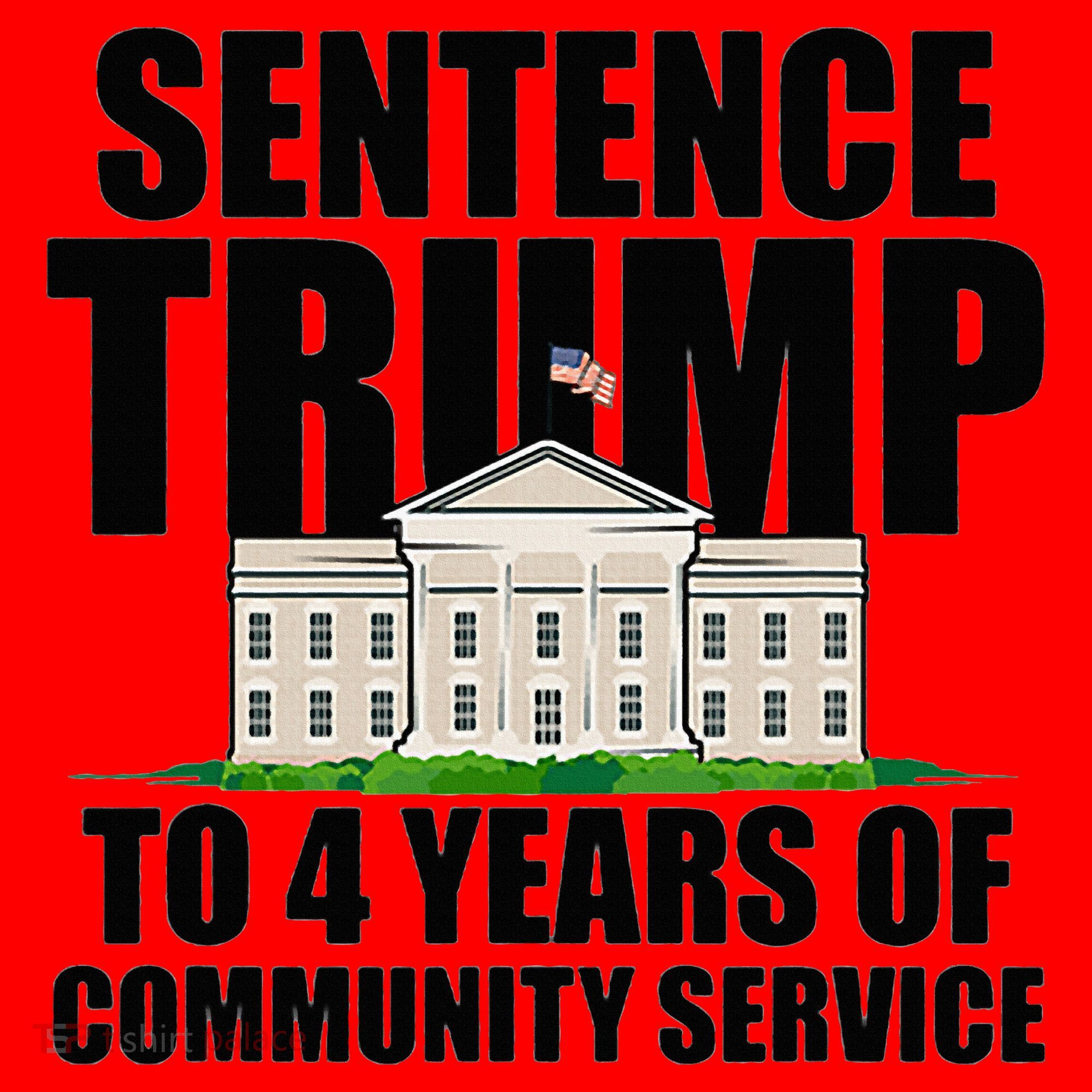 Sentence Trump To 4 Years Of Community Service Santa Hat