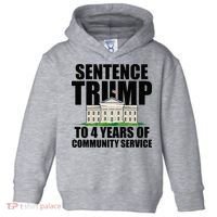 Sentence Trump To 4 Years Of Community Service Toddler Hoodie thumb 0