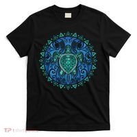 Sea Turtle Tribal Hawaiian Hawaii Turtles Lover Gift T-Shirt thumb 0
