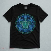 Sea Turtle Tribal Hawaiian Hawaii Turtles Lover Gift T-Shirt thumb 5