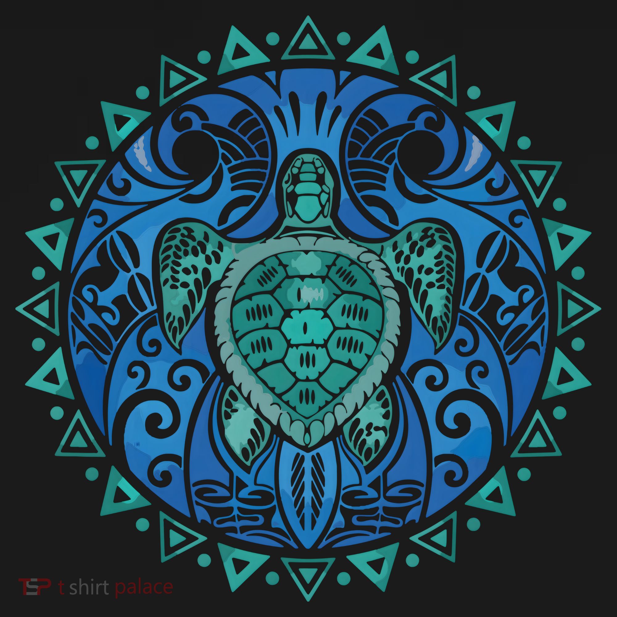 Sea Turtle Tribal Hawaiian Hawaii Turtles Lover Gift T-Shirt