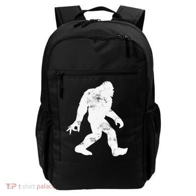 Squatching Through The Snow - Bigfoot Christmas Sasquatch Backpack