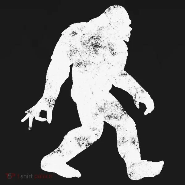 Squatching Through The Snow - Bigfoot Christmas Sasquatch Baby Bodysuit