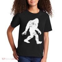Squatching Through The Snow - Bigfoot Christmas Sasquatch Kids T-Shirt thumb 2