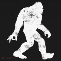 Squatching Through The Snow - Bigfoot Christmas Sasquatch Kids T-Shirt thumb 4