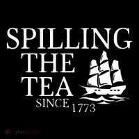 Spilling The Tea Since 1773 Ornament thumb 1
