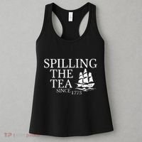 Spilling The Tea Since 1773 Women's Tank Top thumb 3