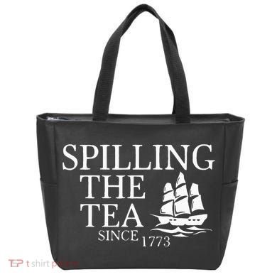 Spilling The Tea Since 1773 Tote Bag