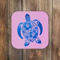 Summer Tropical Turtle Coaster thumb 0