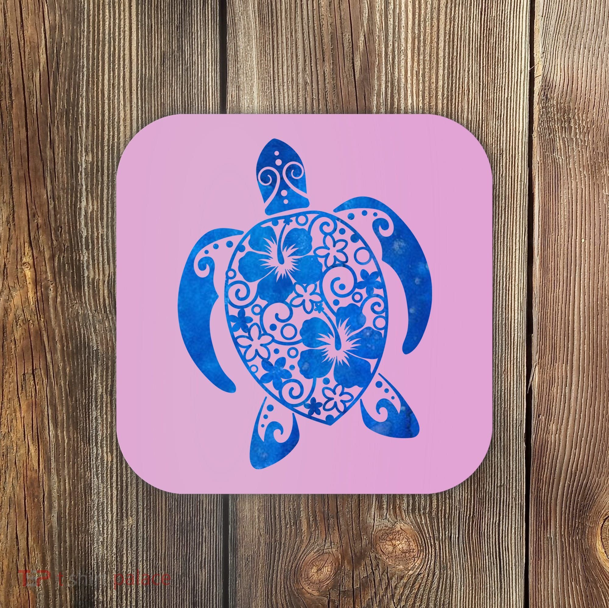 Summer Tropical Turtle Coaster