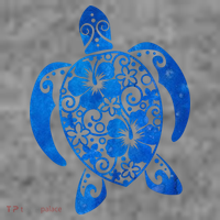 Summer Tropical Turtle Toddler Hoodie thumb 2