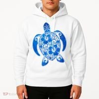 Summer Tropical Turtle Hoodie thumb 2